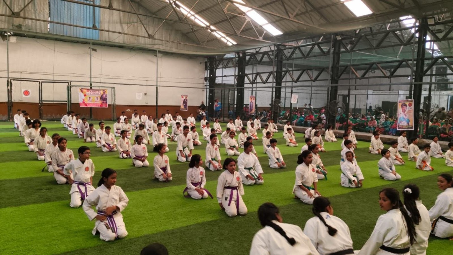Elite Shotokan Karate Academy outdoor training