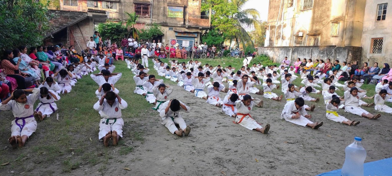 Elite Shotokan Karate Academy indoor training